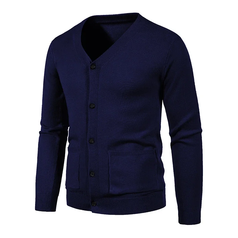 Men's Korean Style Knit Cardigan Autumn New