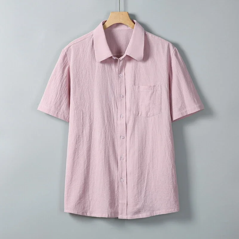 Men's Chinese Summer Short-Sleeve Shirt