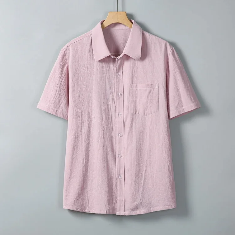 Men's Chinese Summer Short-Sleeve Shirt