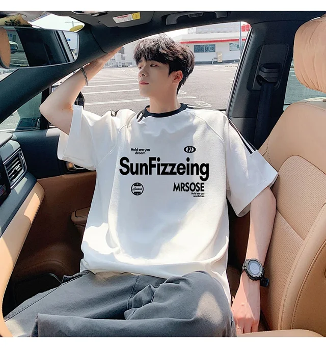 Men's 2025 Summer Breathable Casual Tee Detail