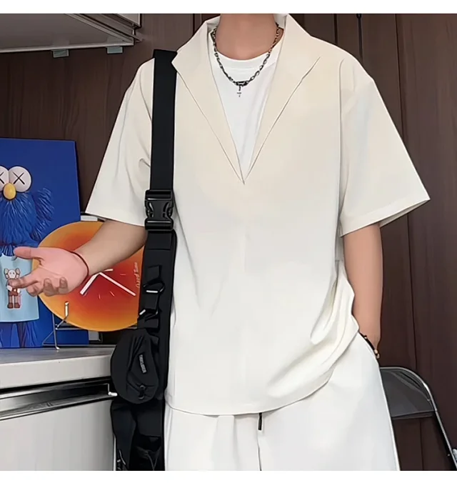 Men's Summer Old Money Mock Polo Detail