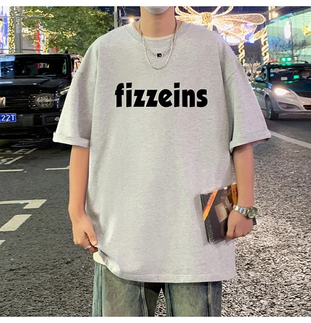 Men's Summer 2025 Casual Loose Tee Detail