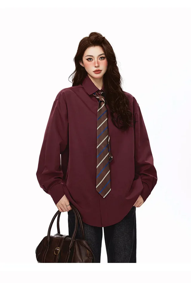 American Vintage Couple's Long Sleeve Shirt Detail