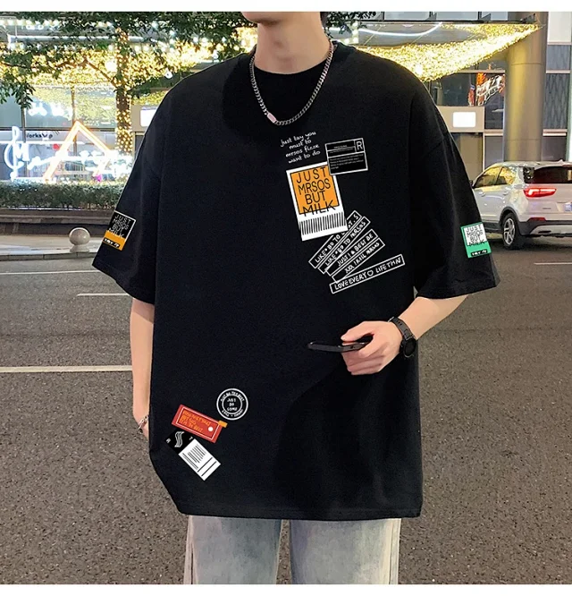 Men's Heavyweight Cotton Soft Short-Sleeve Tee Detail