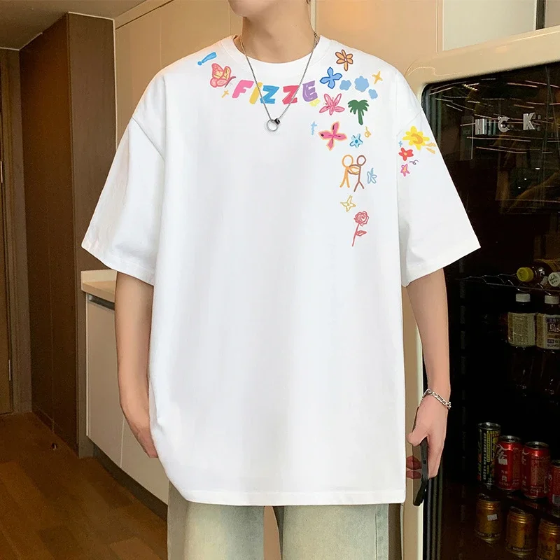 Men's Heavyweight Cotton Plus-Size T-Shirt