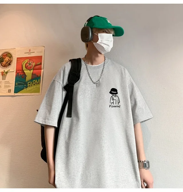 2025 Men's Heavyweight Cotton T-shirt Detail