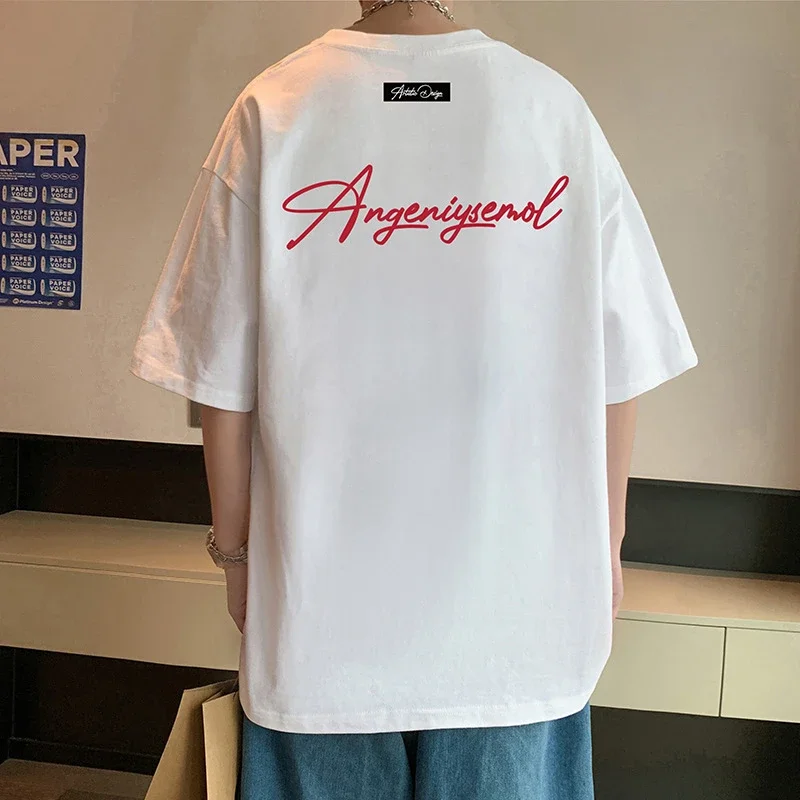 Men's Heavyweight Cotton Foam Print Tee