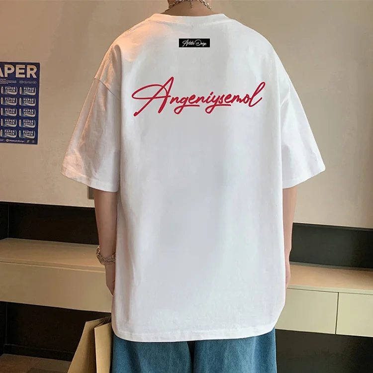 Men's Heavyweight Cotton Foam Print Tee