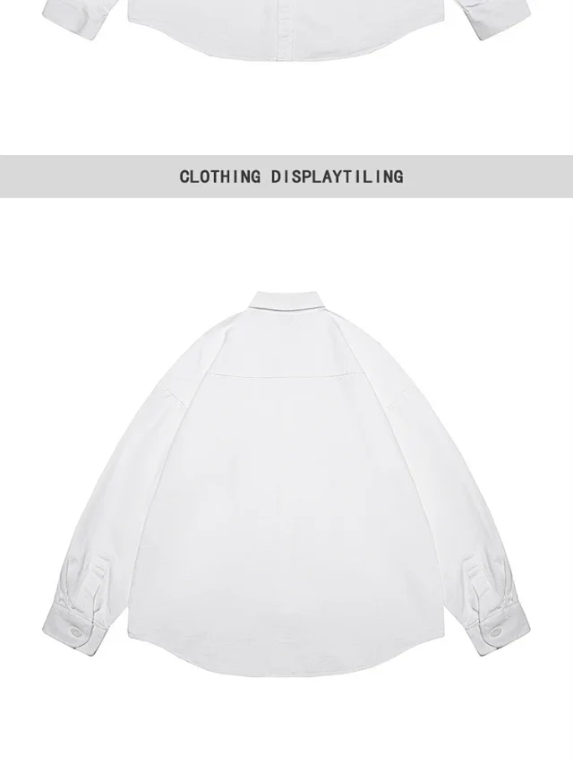 Vintage Men's Long Sleeve Work Shirt Detail