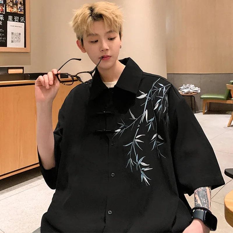 Men's Summer Oversize New Chinese Shirt