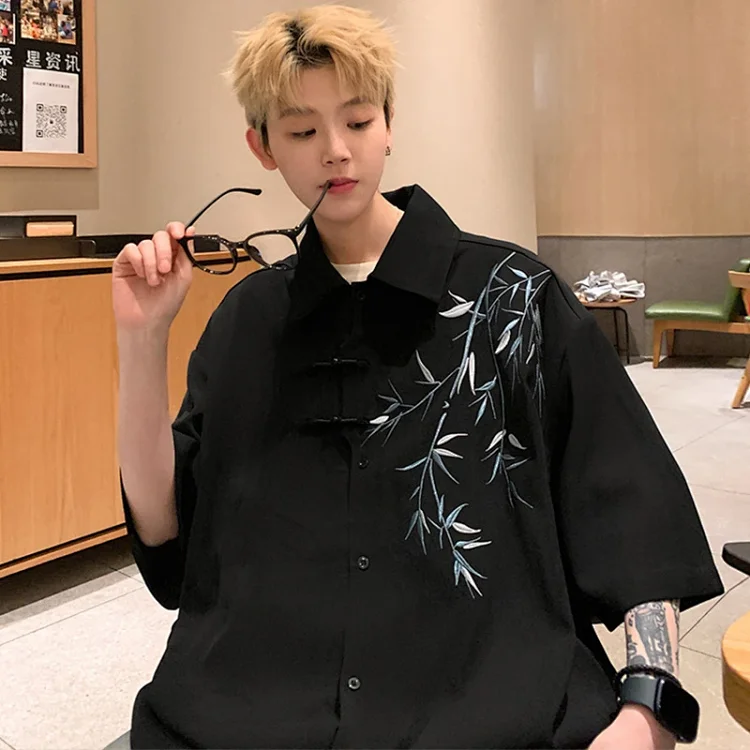 Men's Summer Oversize New Chinese Shirt