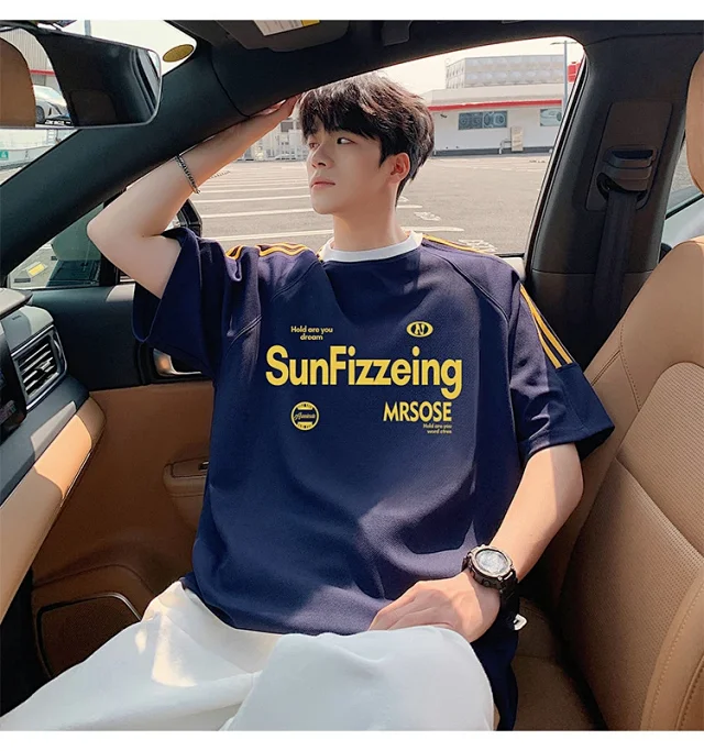 Men's 2025 Summer Breathable Casual Tee Detail