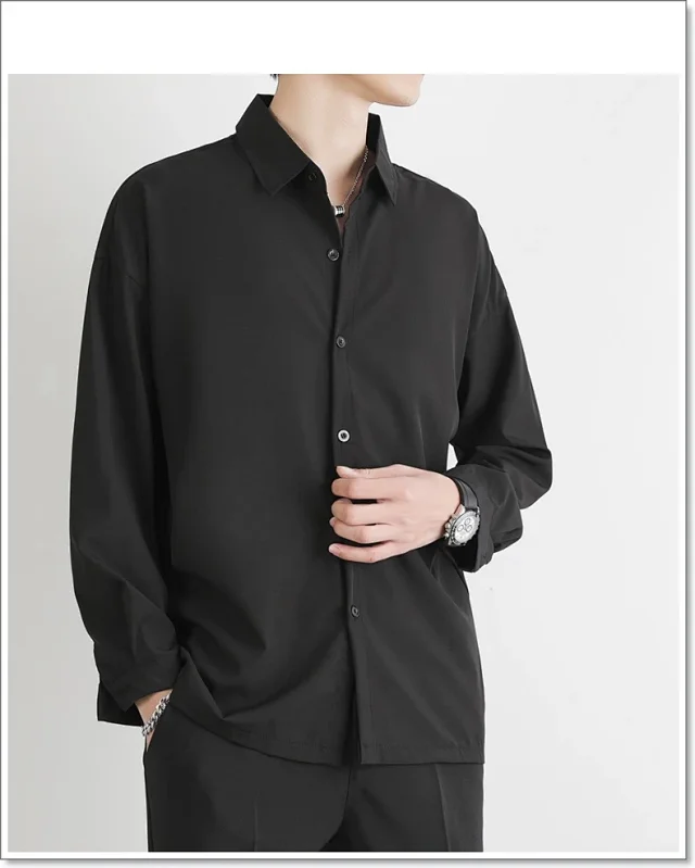 Men's Trendy Casual Long Sleeve Shirt Detail