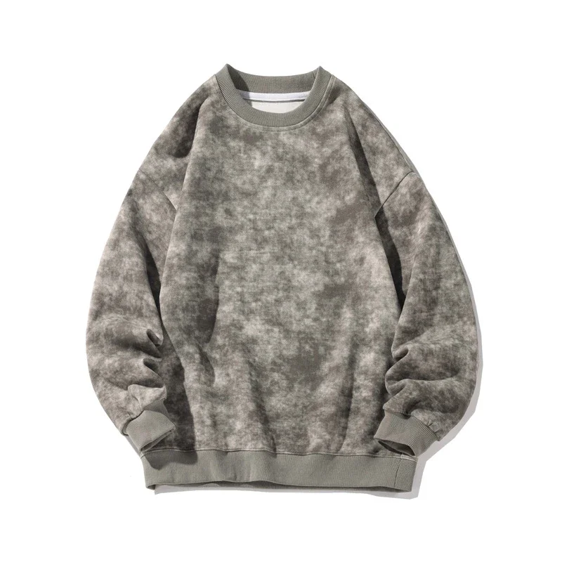 Men's Youth Vintage Distressed Tie-Dye Sweatshirt