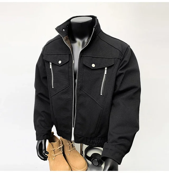 Zuoshan Mang Snake Year Men's Jacket Detail
