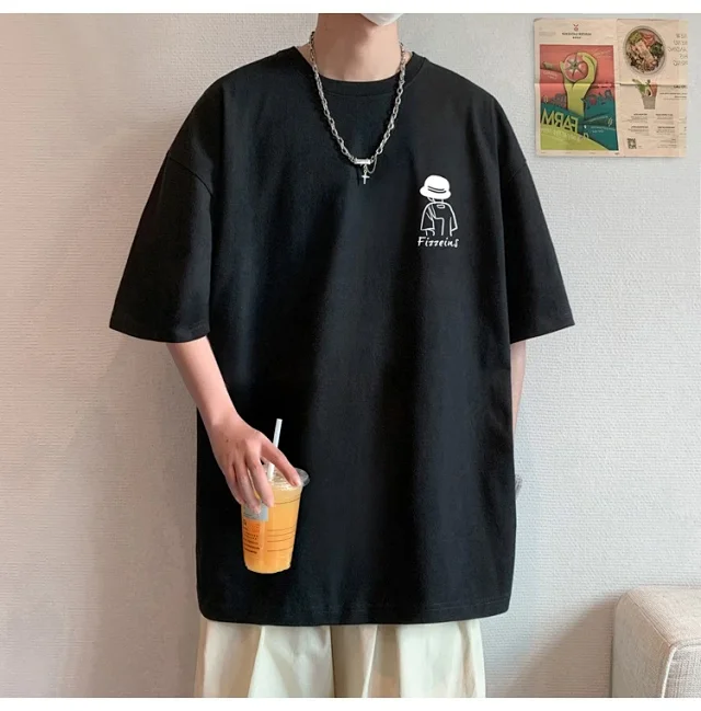 2025 Men's Heavyweight Cotton T-shirt Detail