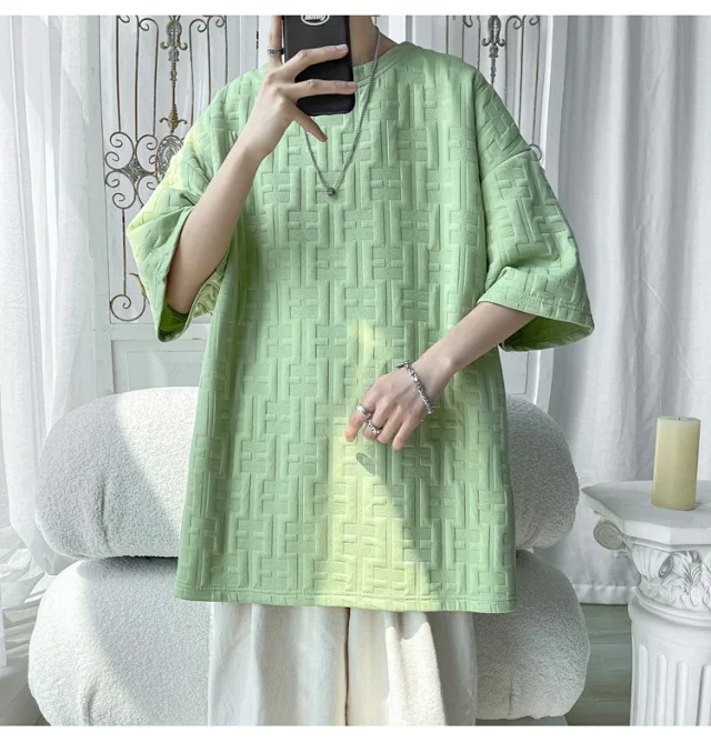 Unisex Summer Ice Silk Stretch Tee Detail
