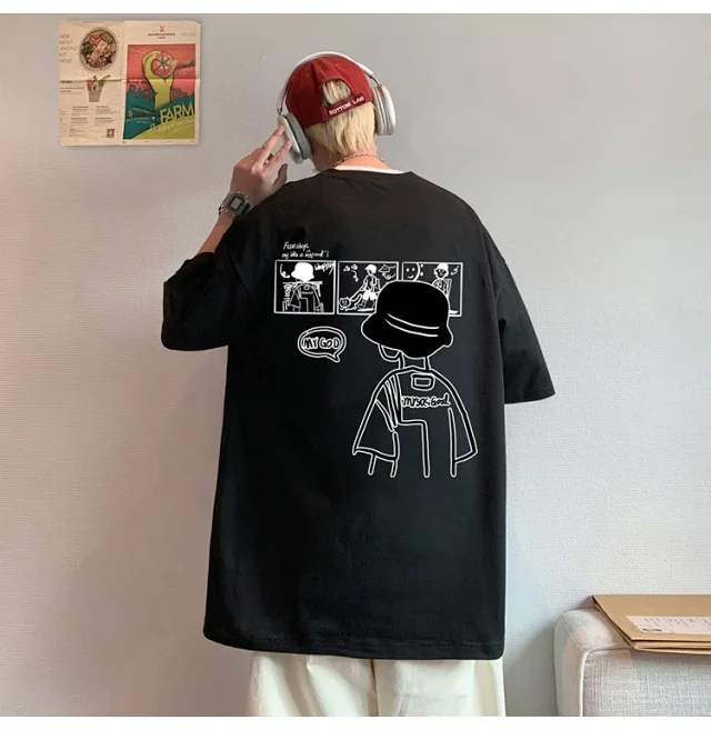 2025 Men's Heavyweight Cotton T-shirt Detail