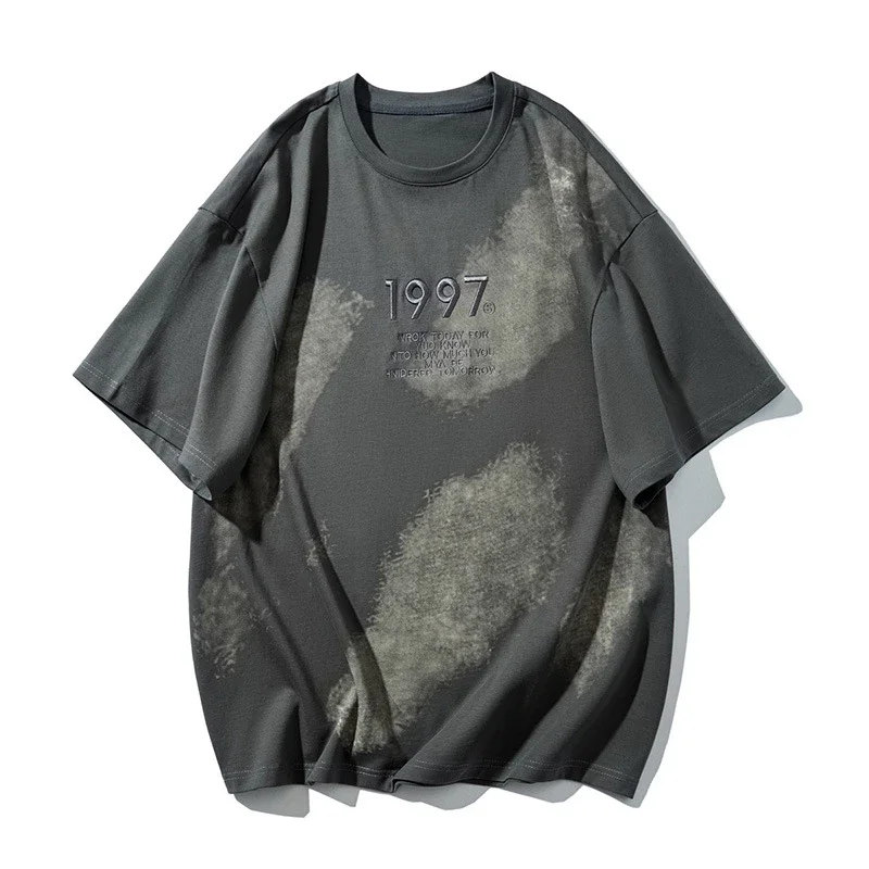 Men's Vintage HipHop Heavyweight Cotton Tee