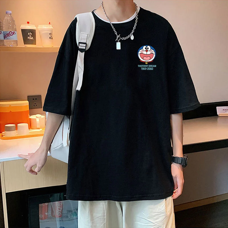Vintage Doraemon Men's Summer Tee