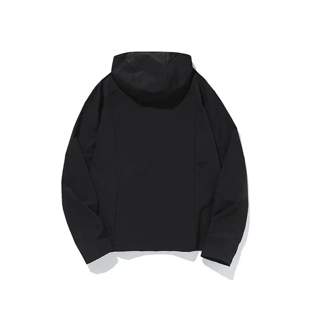Men's Quick-Dry Hooded Sun Cycling Jacket Detail