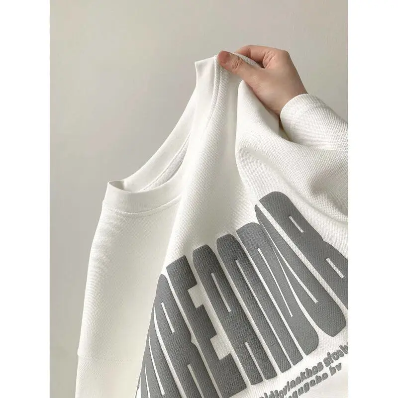 Men's Oversized Heavyweight Foam Print Tee
