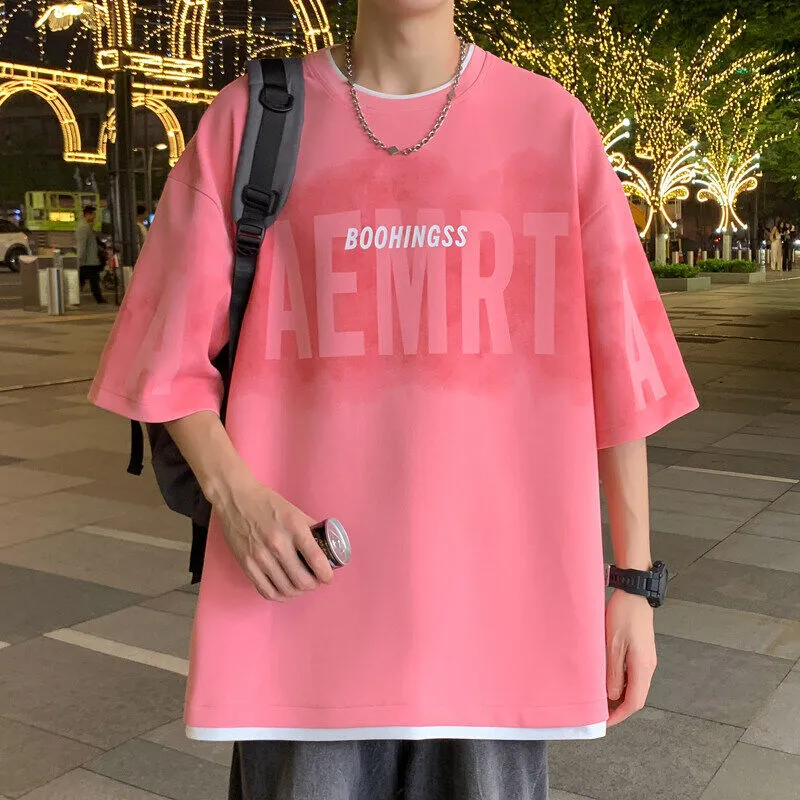 Men's American High Street Layered T-Shirt