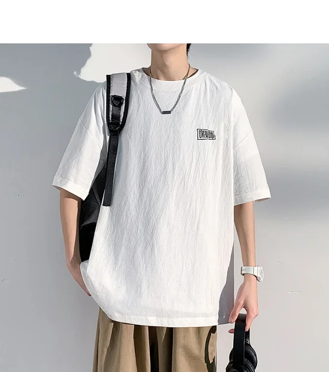 Japanese Men's Plus Size T-Shirt Detail