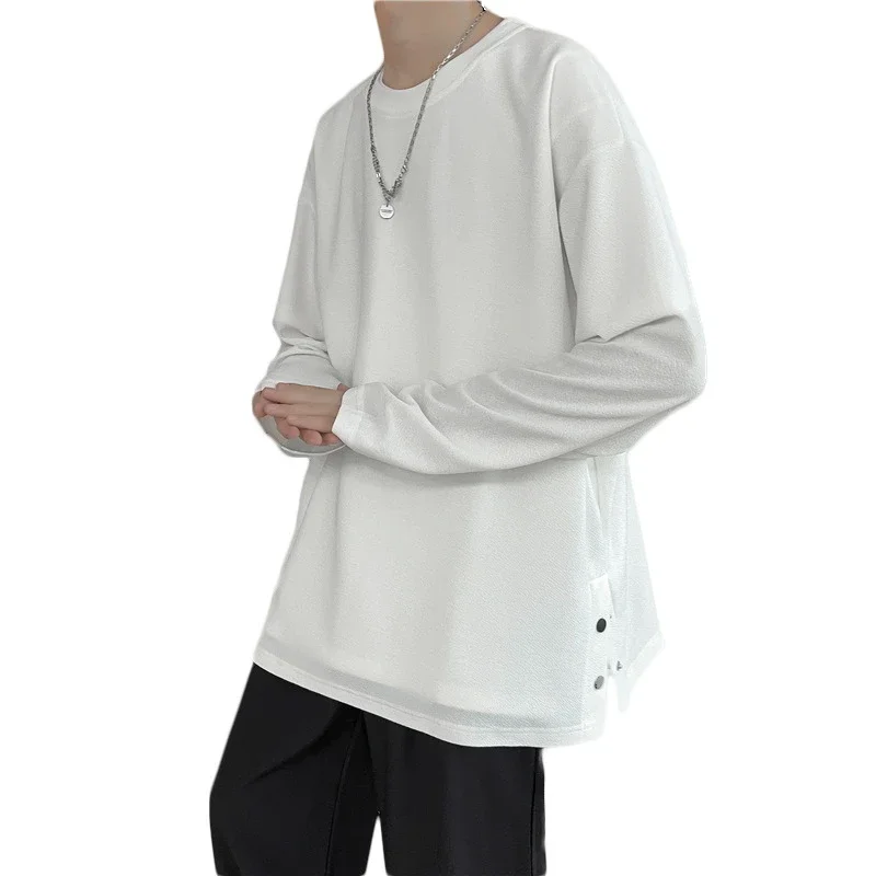 Men's HK Style Button-Down Long-Sleeve Tee