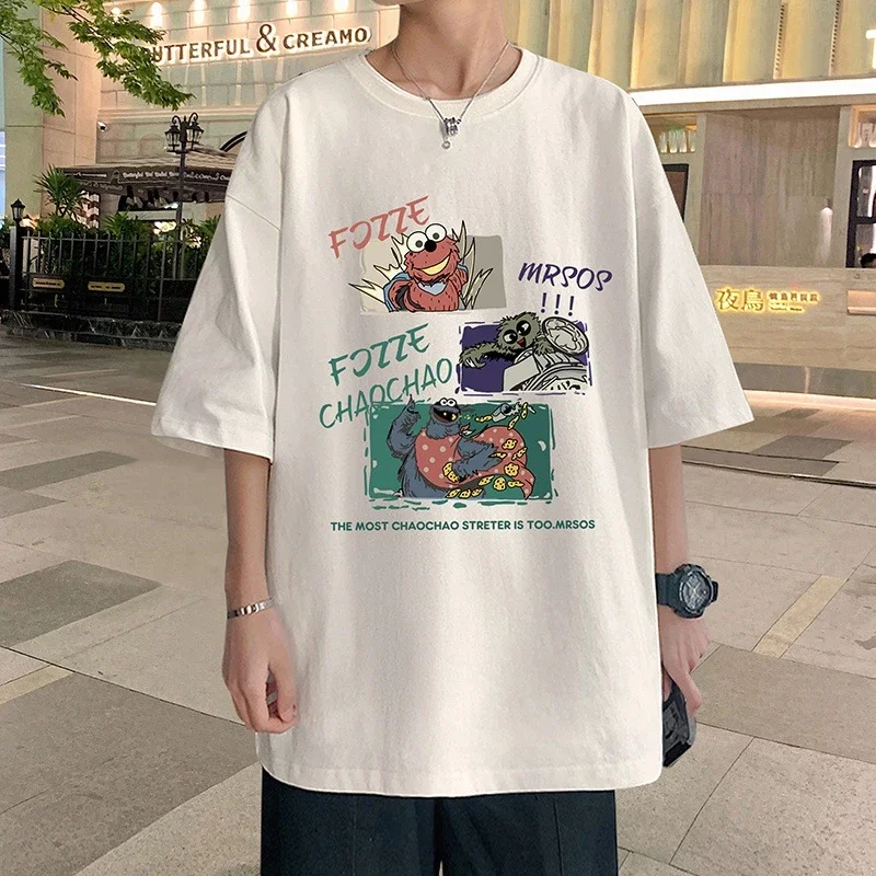 Men's Summer Oversized Cotton Street Tee