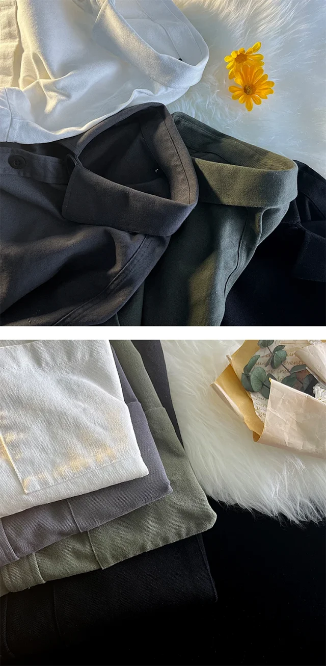 Men's Long Sleeve Cityboy Cotton Shirt Detail