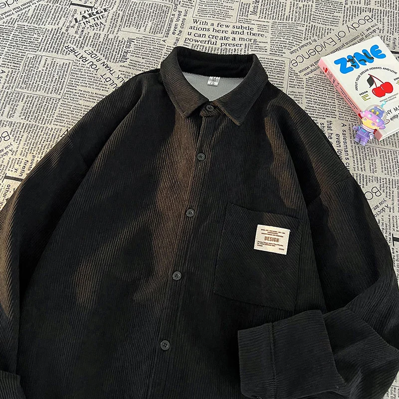 Japanese Vintage Men's Corduroy Shirt