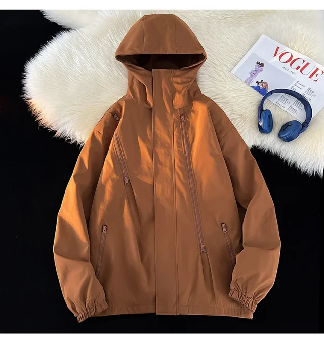 Windproof Waterproof Fleece-Lined Couple's 3-in-1 Jacket Detail