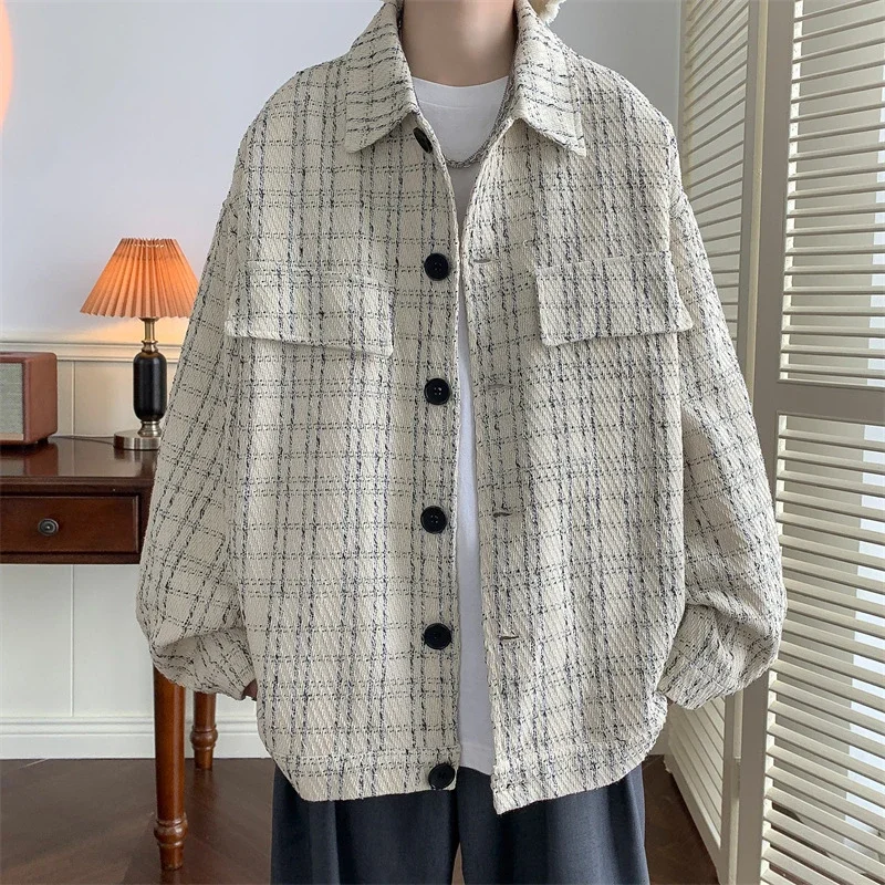 Men's Korean Chanel-style Casual Jacket