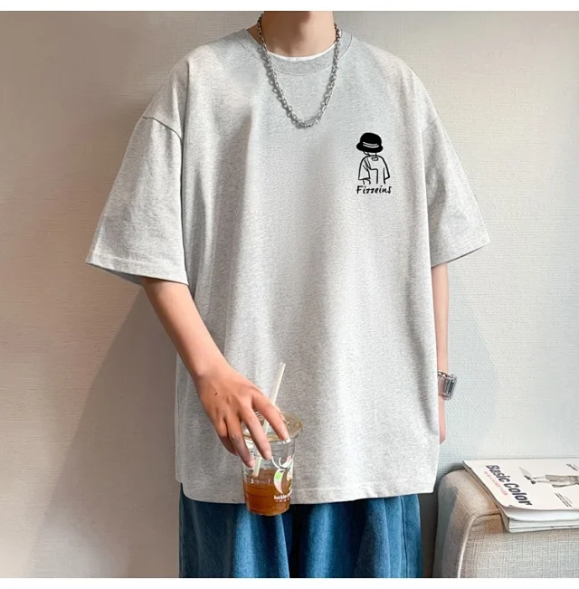 2025 Men's Heavyweight Cotton T-shirt Detail