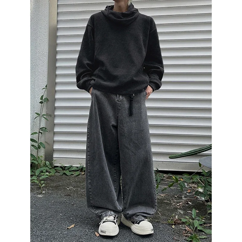 American Vintage Men's Scarf Collar Hoodie