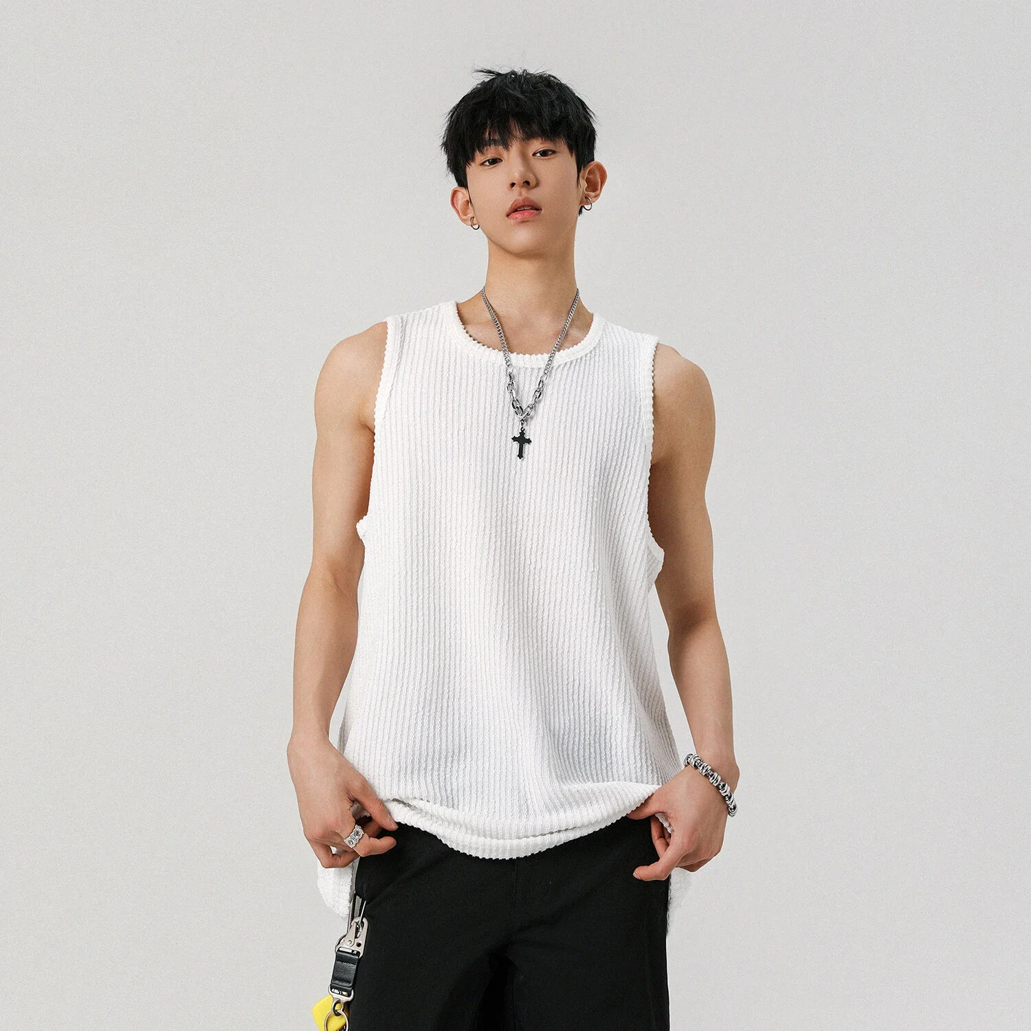 Men's Relaxed Street Sleeveless Vest