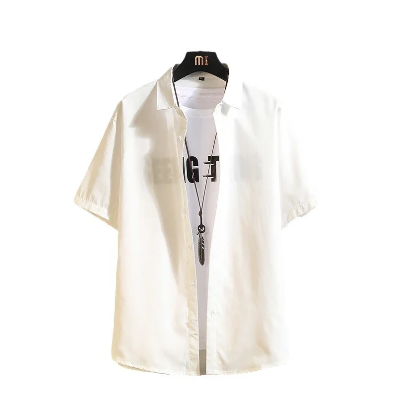 Men's Preppy Short Sleeve Summer Shirt