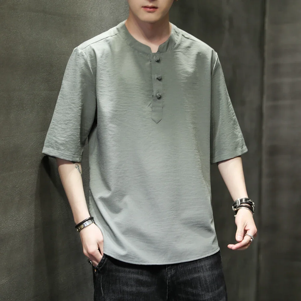 Men's Summer Cooling Tang-Style Quick-Dry T-Shirt