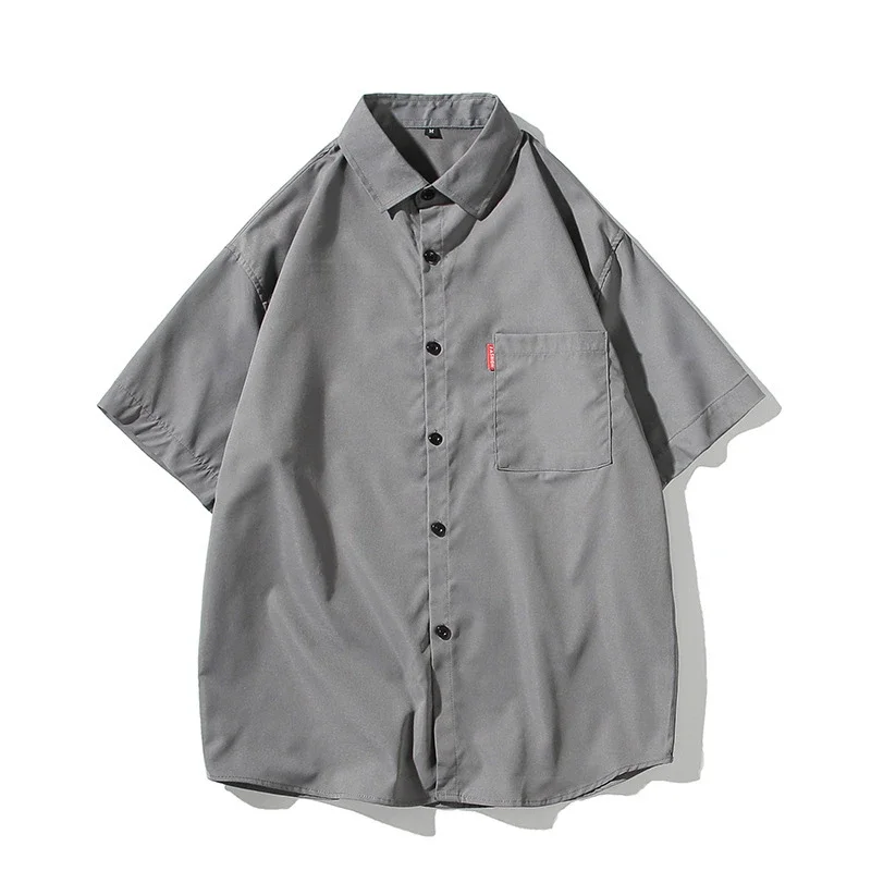 Men's Oversized Summer Short Sleeve Shirt