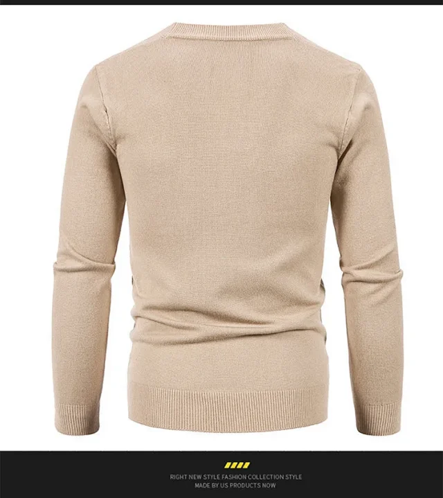 23 Fall Men's Knit Cardigan Detail