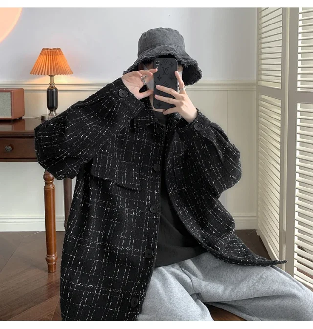 Men's Korean Chanel-style Casual Jacket Detail