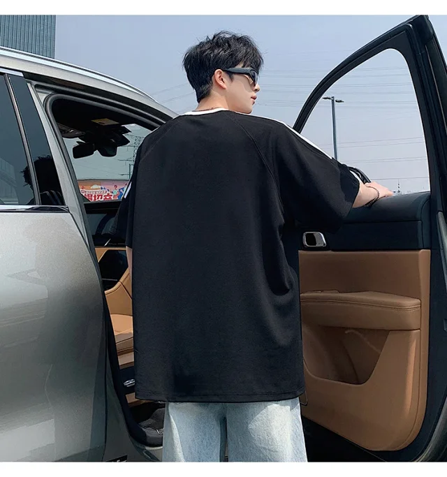 Men's 2025 Summer Breathable Casual Tee Detail