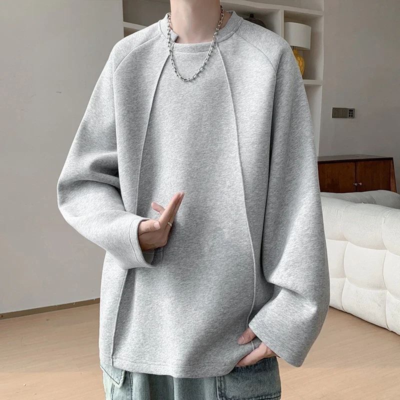 American Men's Long Sleeve Deconstructed Tee