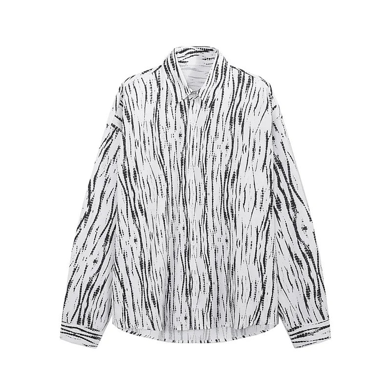 Men's Hip Hop Long Sleeve Shirt