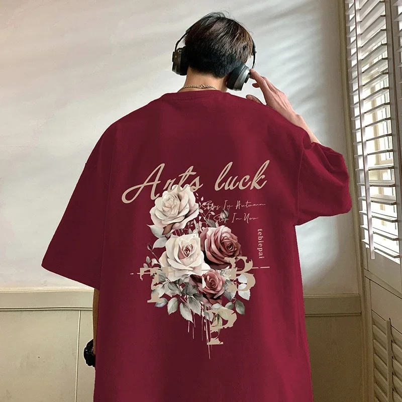 Men's New Summer Oversized Cotton T-Shirt