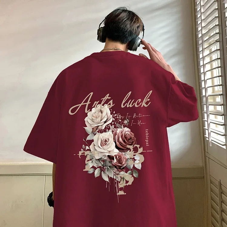 Men's New Summer Oversized Cotton T-Shirt
