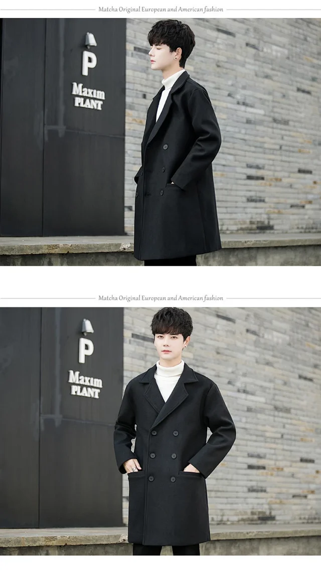 Men's AW24 American Vintage Wool Coat Detail