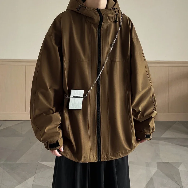 Men's American Retro Vibe Waterproof Jacket
