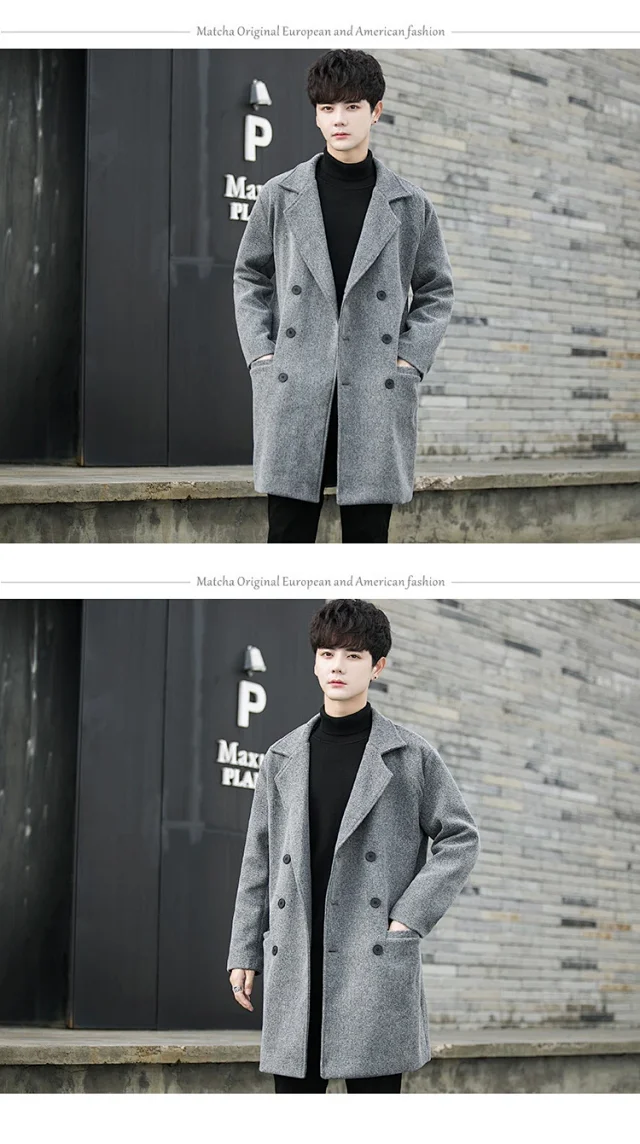 Men's AW24 American Vintage Wool Coat Detail